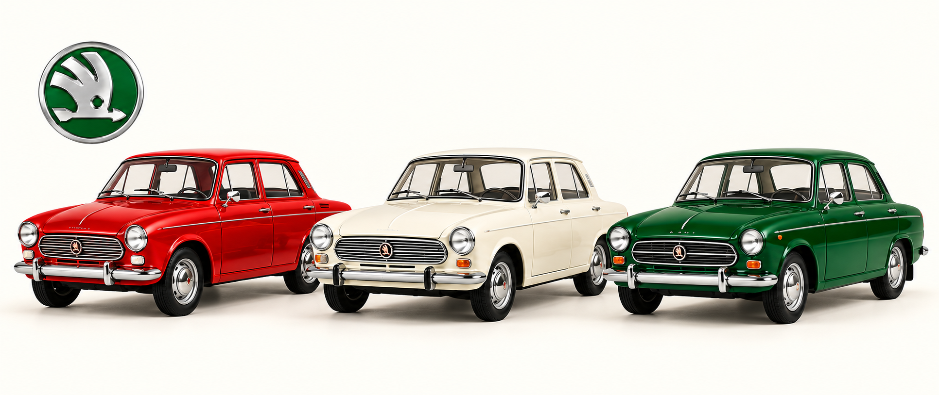 Škoda modely 1:43