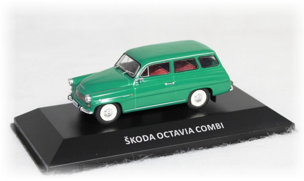 Škoda Octavia Combi zelená 1969 – DeAgostini 1:43