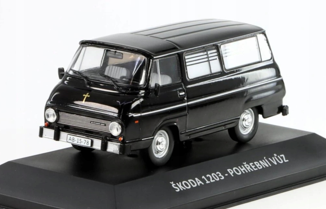 Škoda 1203 pohřební vůz – DeAgostini 1:43