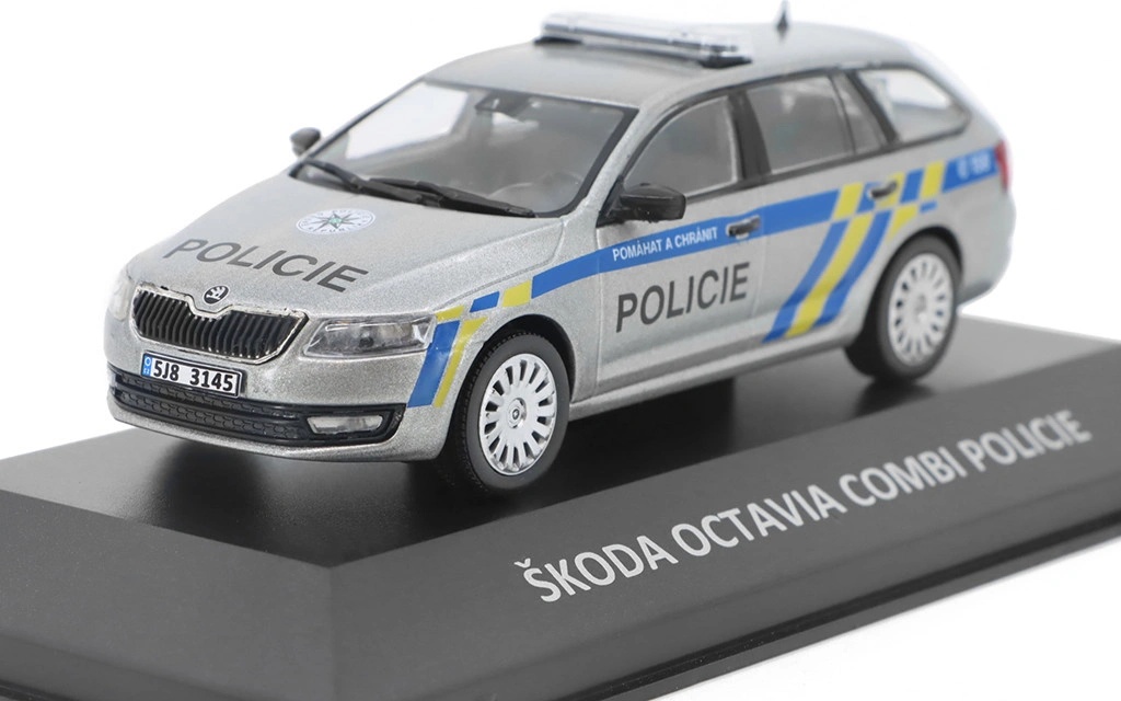 Škoda Octavia Combi Policie – DeAgostini 1:43
