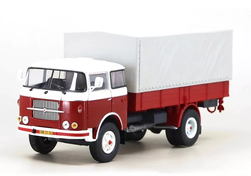 Škoda 706 RT – valník s plachtou (1964), model 1:43