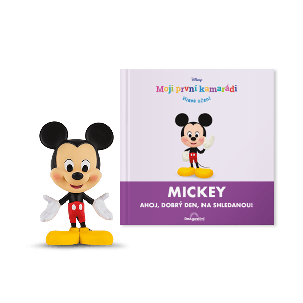 Disney Moji první kamarádi 1 – Mickey (kniha + figurka)