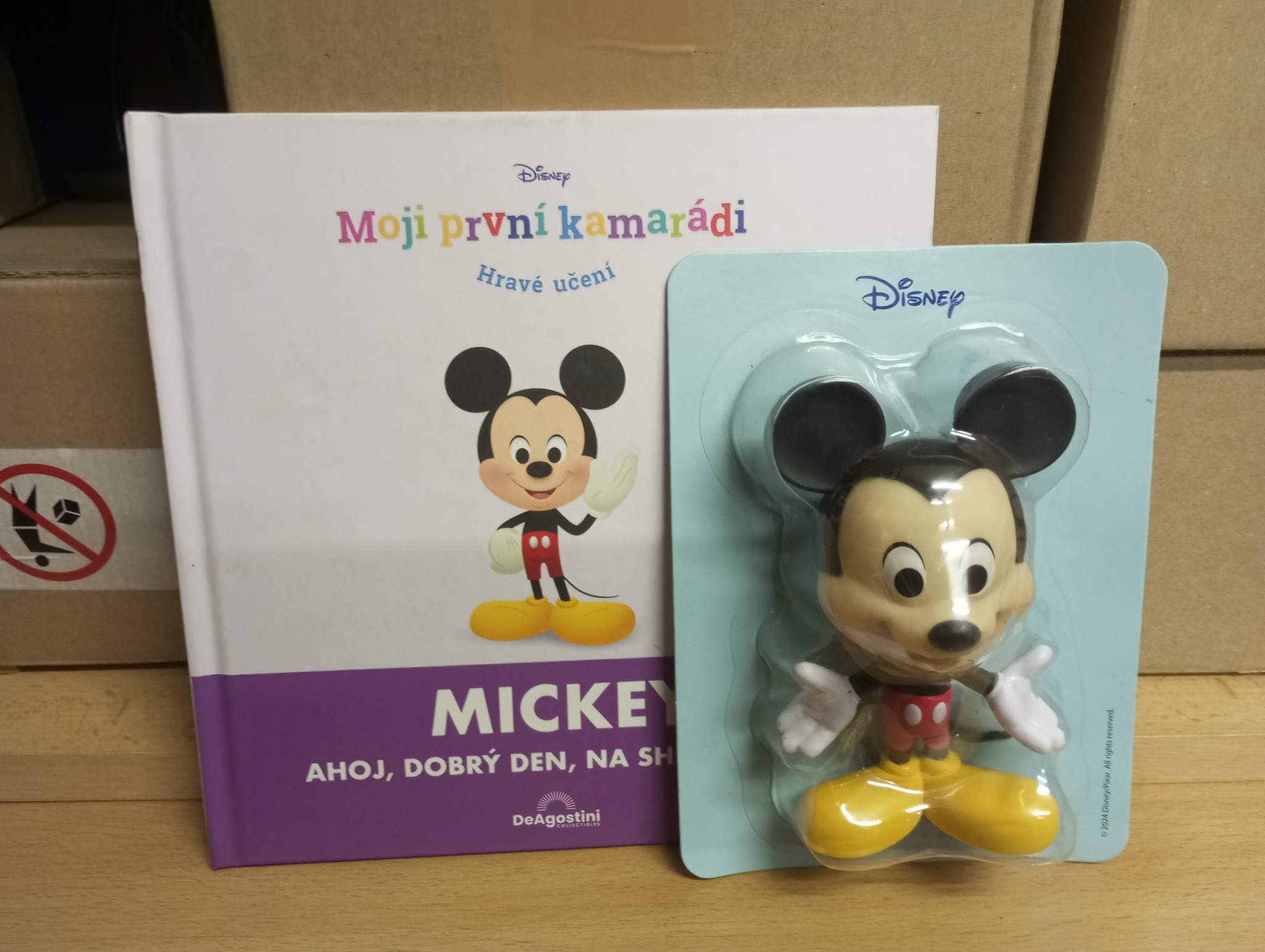 Disney Moji první kamarádi 1 – Mickey (kniha + figurka)