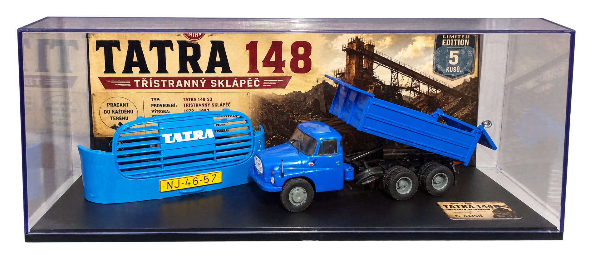 Tatra 148 S3 – třístranný sklápěč, limitovaná edice 1:43