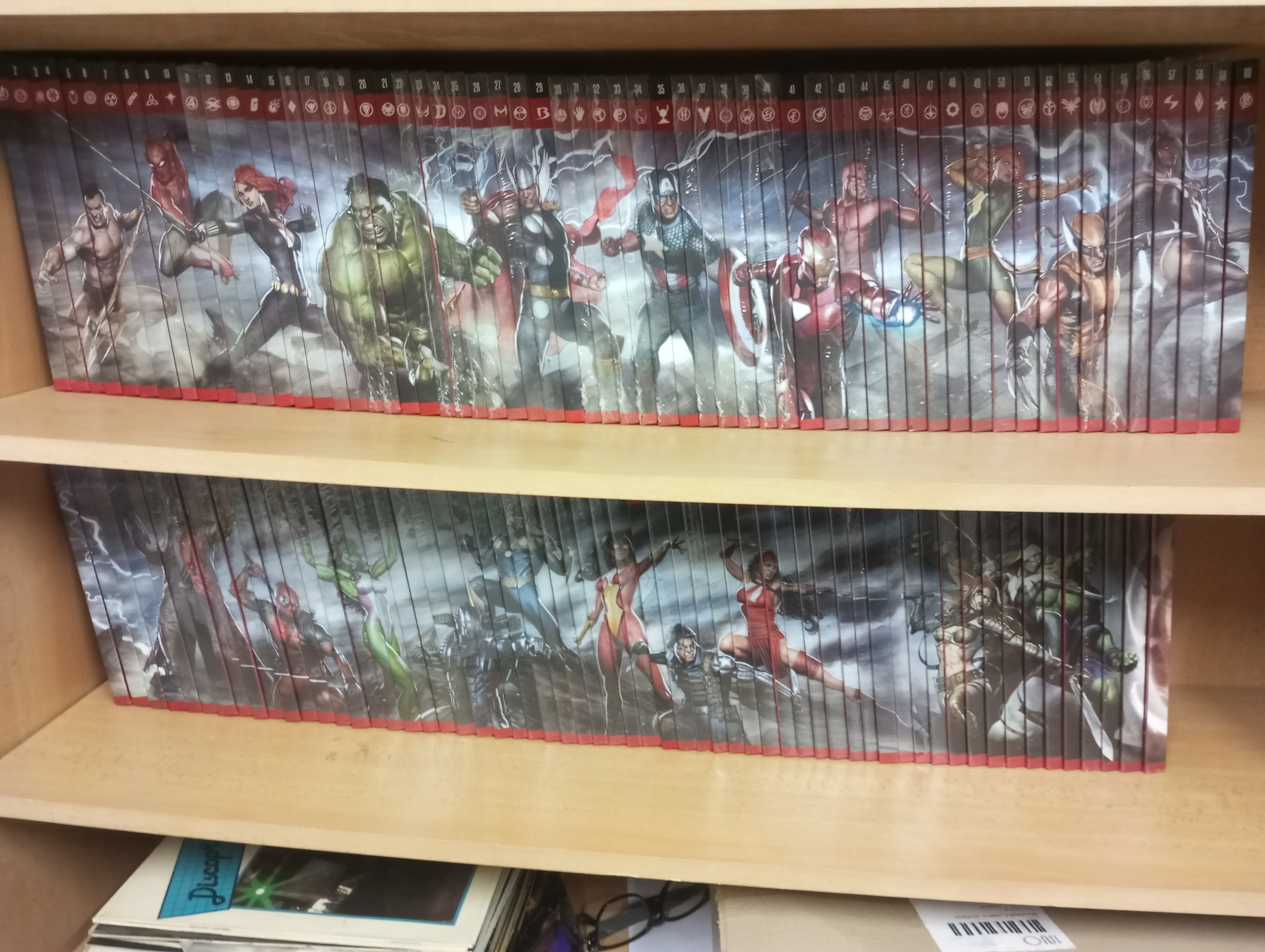 Nejmocnější hrdinové Marvelu – kompletní kolekce 120 knih v původní fólii
