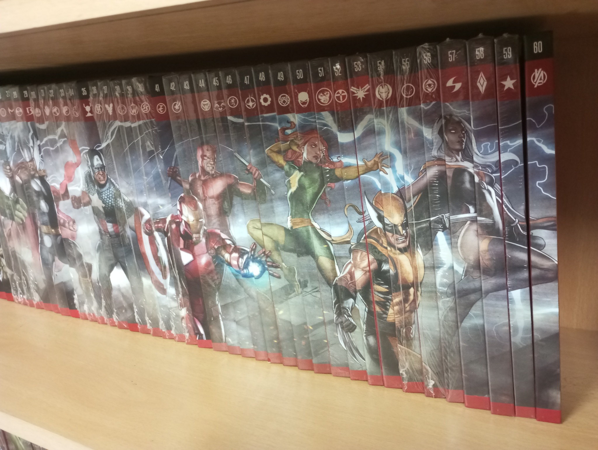 Nejmocnější hrdinové Marvelu – kompletní kolekce 120 knih v původní fólii