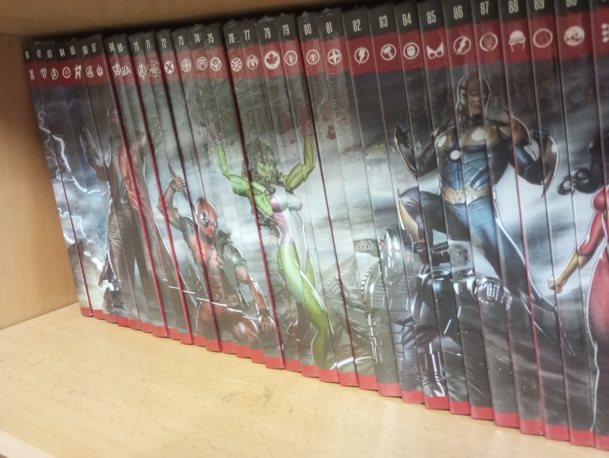 Nejmocnější hrdinové Marvelu – kompletní kolekce 120 knih v původní fólii