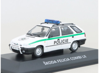 Škoda Felicia Combi LX Policie 1995 – DeAgostini 1:43