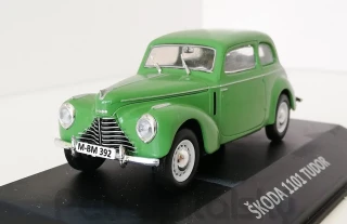 Škoda 1101 Tudor zelená – DeAgostini 1:43