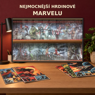Nejmocnější hrdinové Marvelu – kompletní kolekce 120 knih v původní fólii