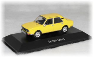 Škoda 120 LS žlutá 1977 – DeAgostini 1:43